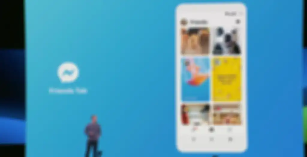 Tampilan fitur baru, Friends Tab pada Facebook Messenger