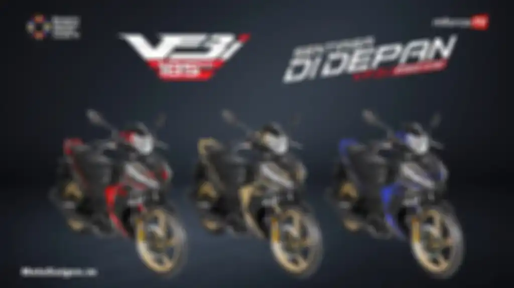 Tiga piliha warna SYM Vf3i185 Pro v3 2020, saingan Yamaha MX King