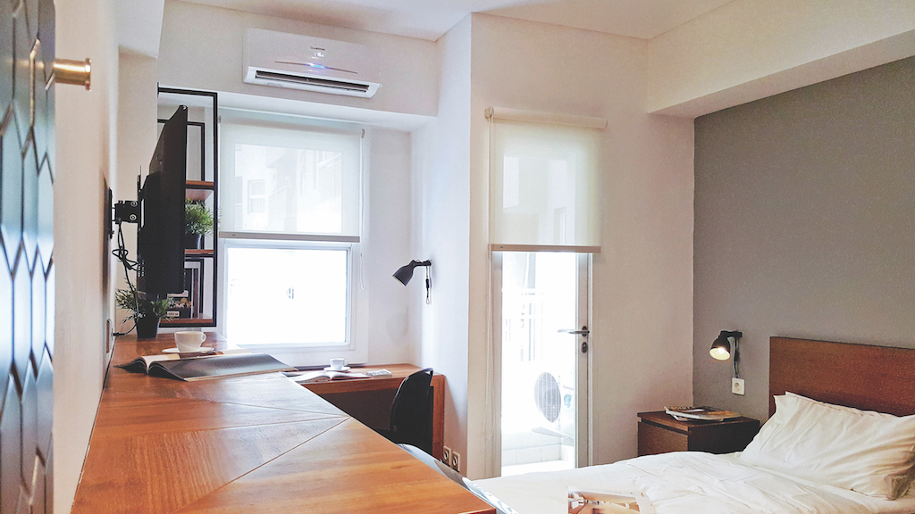 Apartemen 22 m2 Desain Simpel Modern yang Nyaman