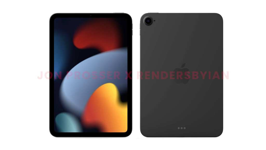 Wujud render iPad Mini 6 buatan Jon Prosser dan Ian Zelbo