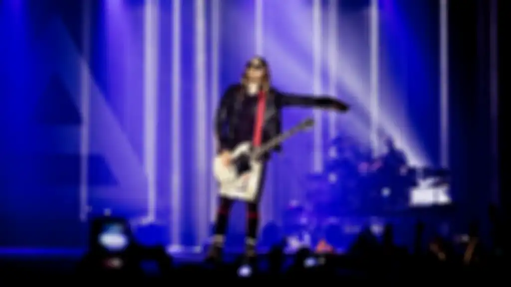 Aksi Jared Leto bersama bandnya di panggung