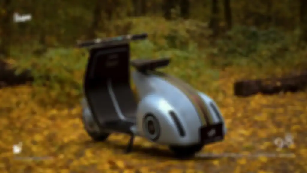  Vespa 98 Electric Concept.