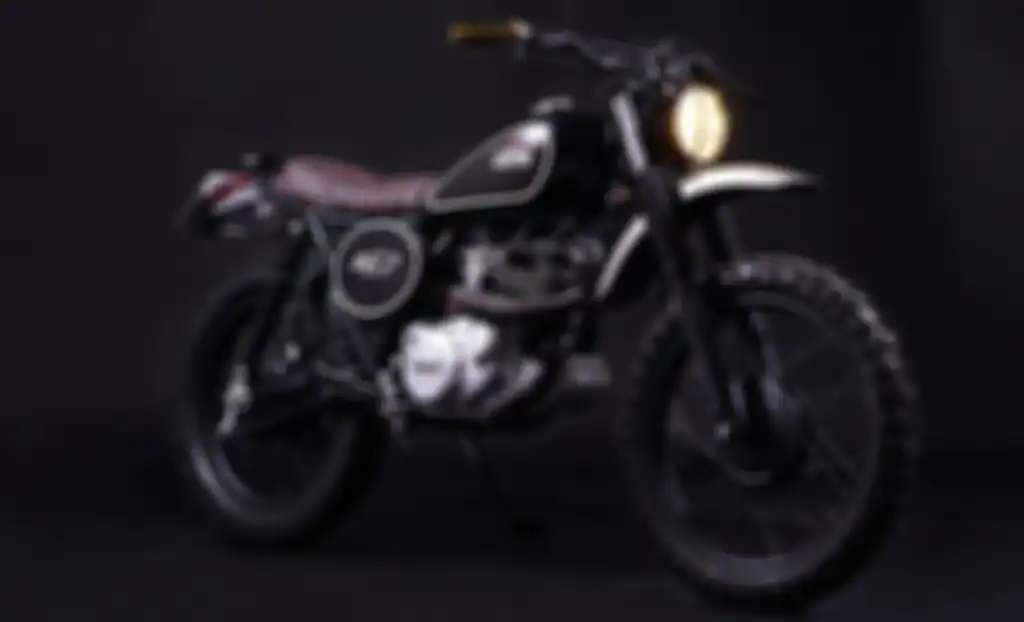 Yamaha SR250 custom scrambler dari Cafe Racer Dreams