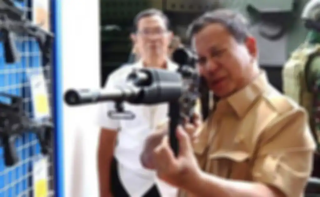 Menteri Pertahanan Prabowo Subianto 