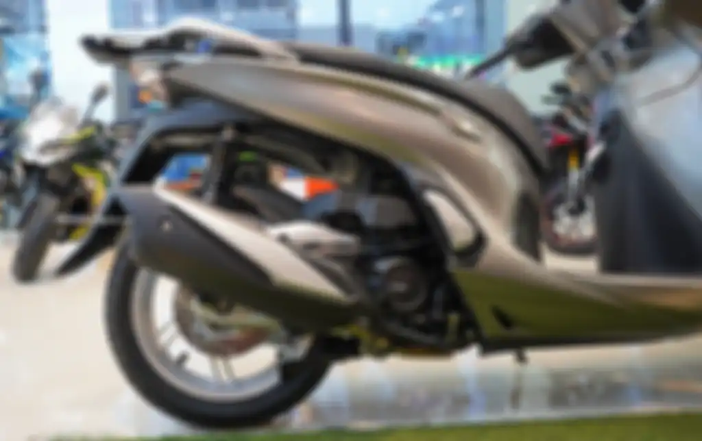 Bodi elegan Honda SH350i, khas keluarga line up Honda SH Series.