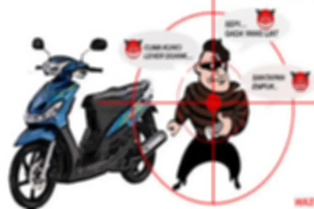 Ke leasing dahulu baru lapor kepolisian