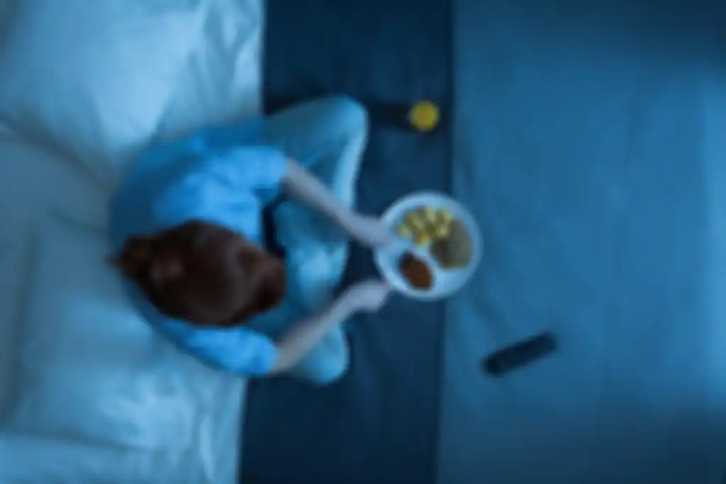 Ilustrasi makan sebelum tidur