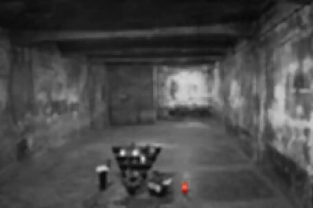 Kamar gas di kamp konsentrasi Auschwitz Birkenau