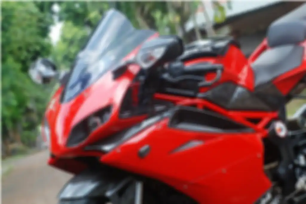 Minerva Megelli 250 RV milik Wahab Abdullah Gustab Fahrudzan yang dimodifikasi mirip Ducati 848