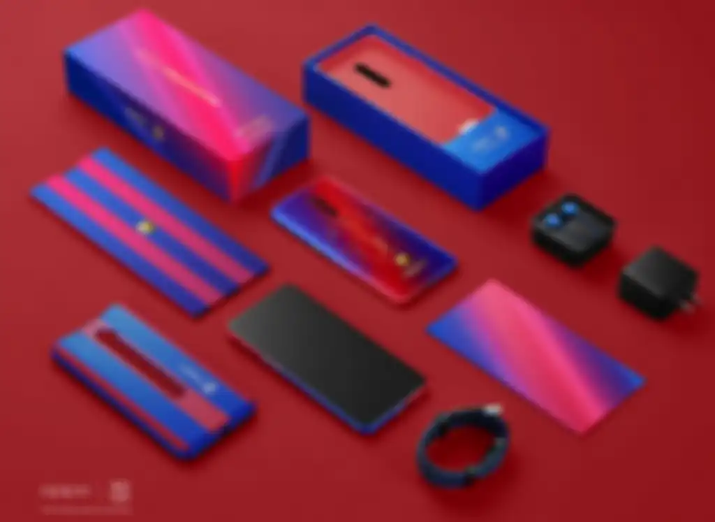 Gambaran set Oppo Reno 10x Zoom edisi spesial Barcelon