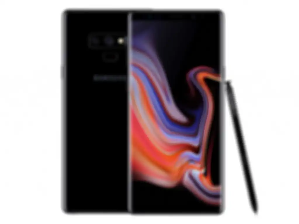 Ilustrasi smartphone Samsung Galaxy Note 9