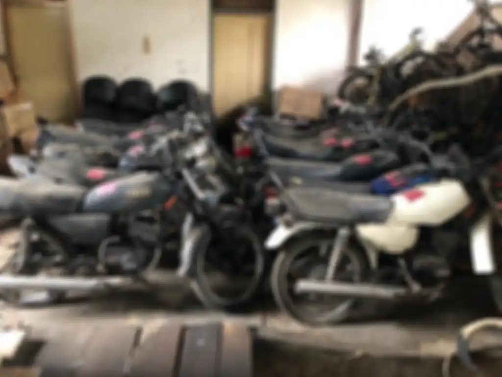 Lelang motor bekas Polresta Jambi, total ada 14 unit.