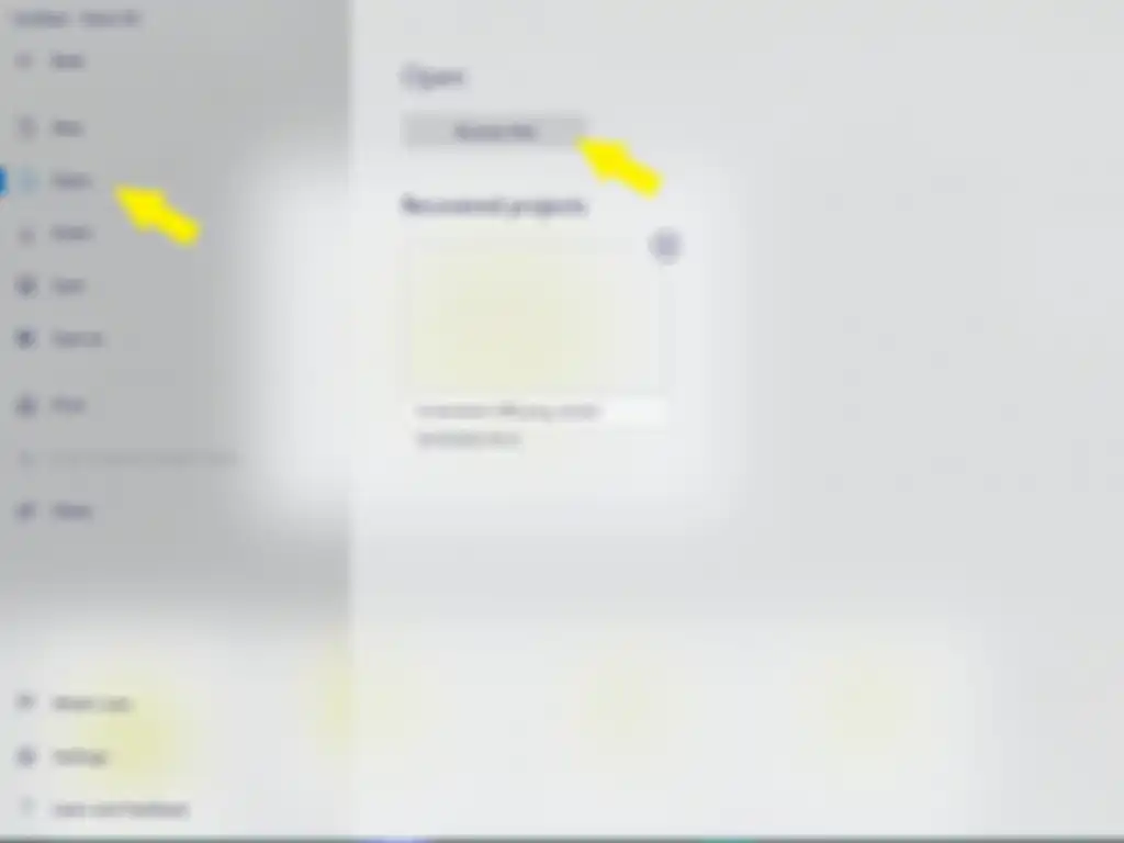 Menu Open dan Browse file