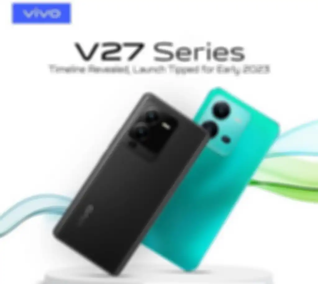 Ilustrasi poster peluncuran Vivo V27 series