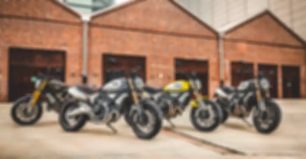 Ilustrasi Ducati Scrambler 1100