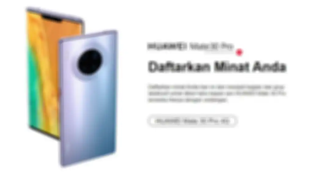 Promo menarik untuk pembelian Huawei Mate 30 Pro