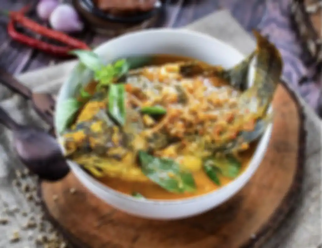 Tempoyak Nila, salah satu menu dari rumah makan Pindang 77 Bengkulu.