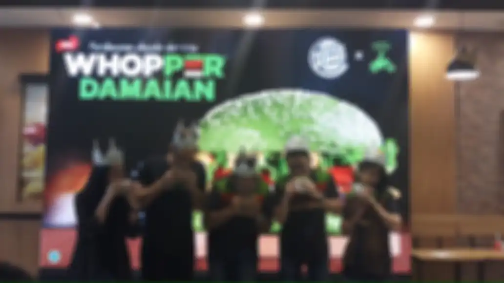 Menu WHOPPER Rupa dari Burger King