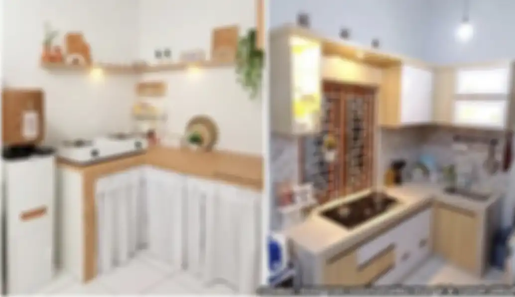 Ini 8 desain dapur mungil bentuk L yang cocok buat Ibu-ibu pencari paket renovasi hemat. Lengkap dengan foto referensinya. 