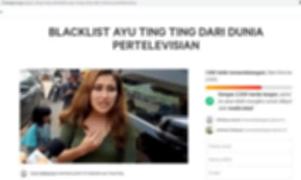 Petisi Ayu Ting Ting