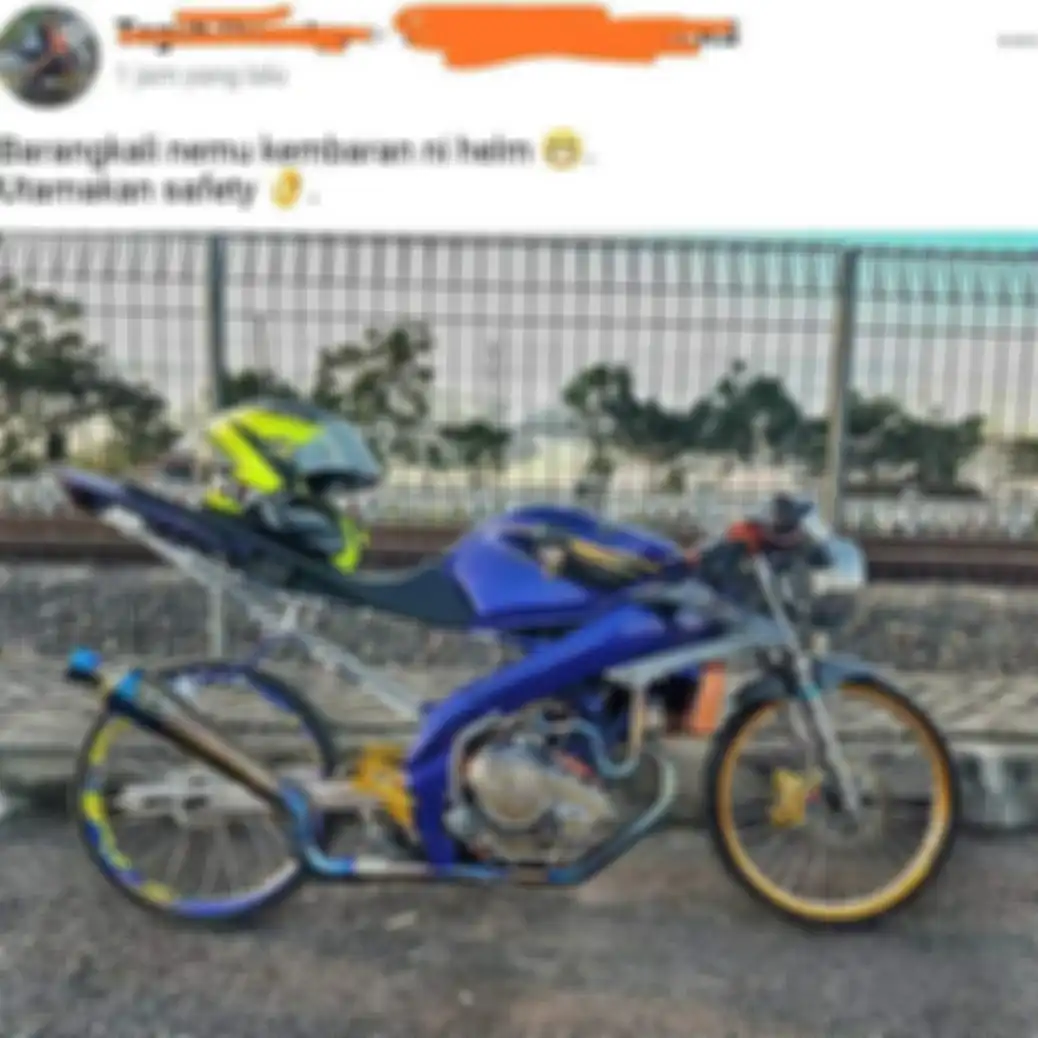 Maksud hati pengen mejeng modifikasi Yamaha V-ixion miliknya, eh pemilik motor ini malah dibully netizen