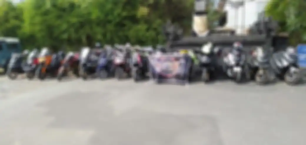 Pada acara 'Turing Merdeka' ini dihadiri 21 club motor dan 131 riders