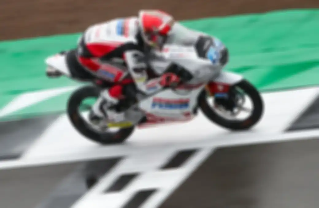 Pembalap Indonesia Mario Aji.