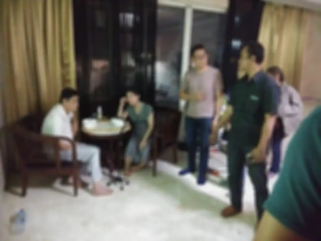 Polisi langsung mendatangi rumah tempar kejadian penganiayaan tersebut