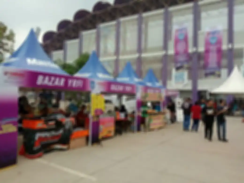Akan tersedia lapak UMKM, lapak kuliner, lapak merchandise, lapak produk otomotif. dan lain-lain.