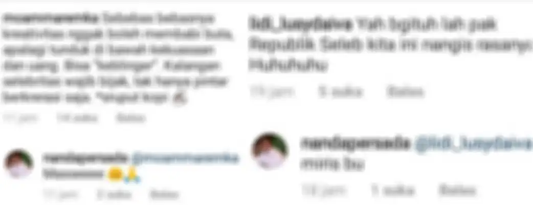 Tanggapan Moammar Emka