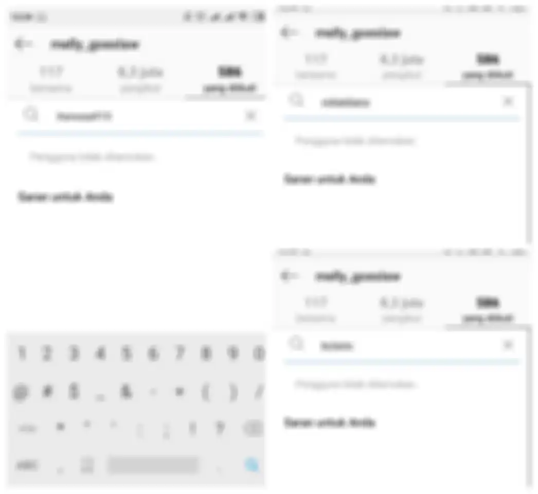 Melly tak memfollow akun Rosa, Vidi, dan BCL