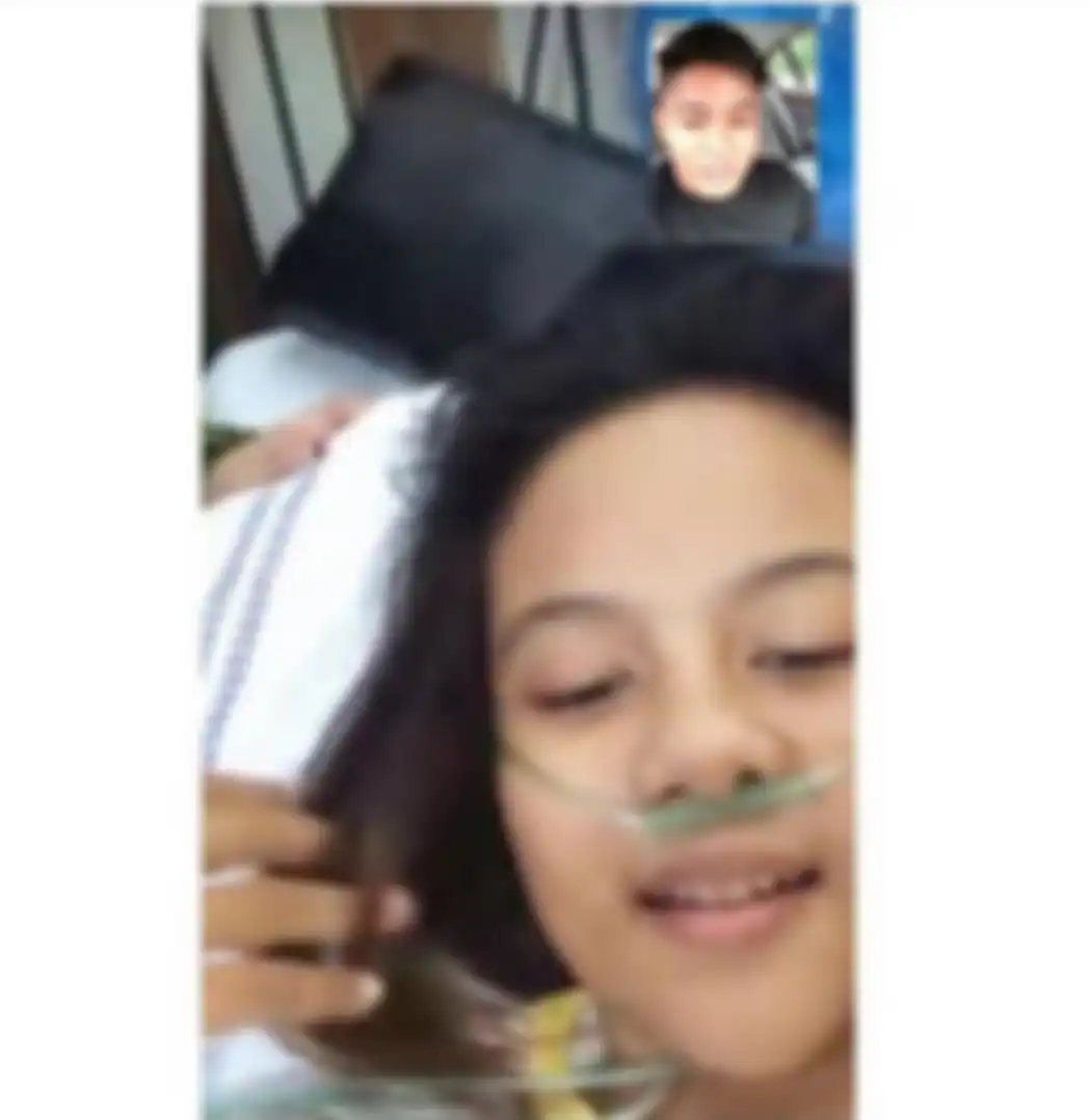 Umay Shahab Video Call dengan Audrey
