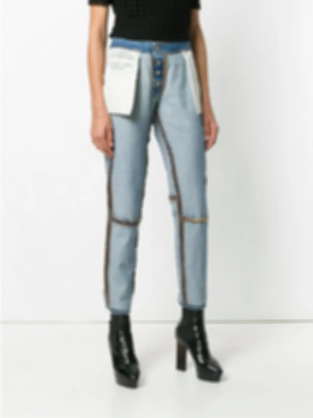 Inside-out jeans