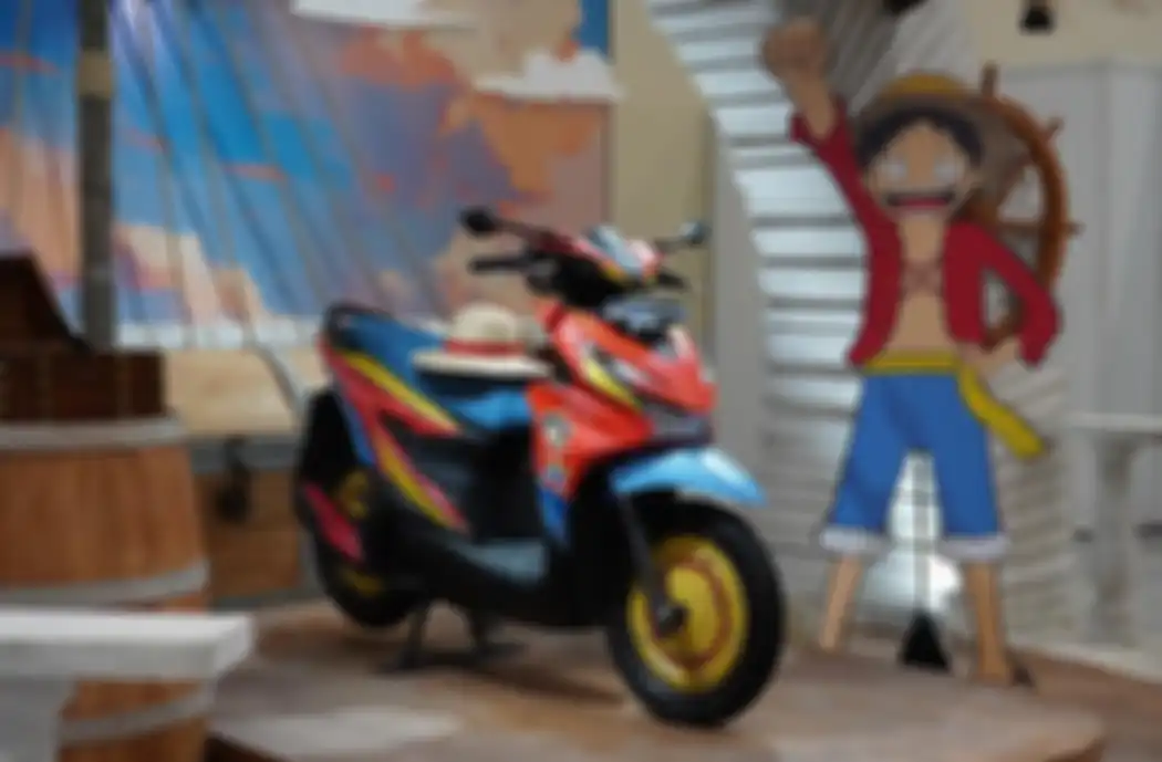 Honda BeAT One Piece menjadi daya tarik tersendiri bagi pengunjung AFA yang sebagian besar adalah pecinta anime dan budaya pop Jepang.