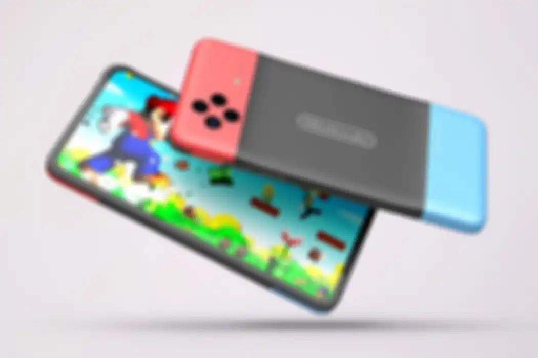 Wujud konsep desain smartphone Nintendo