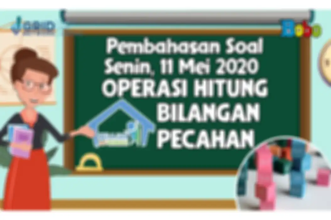 Operasi hitung bilangan pecahan.