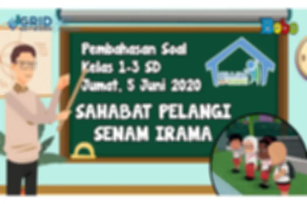 Belajar dari Rumah TVRI SD Kelas 1-3 - Sahabat Pelangi: Senam Irama
