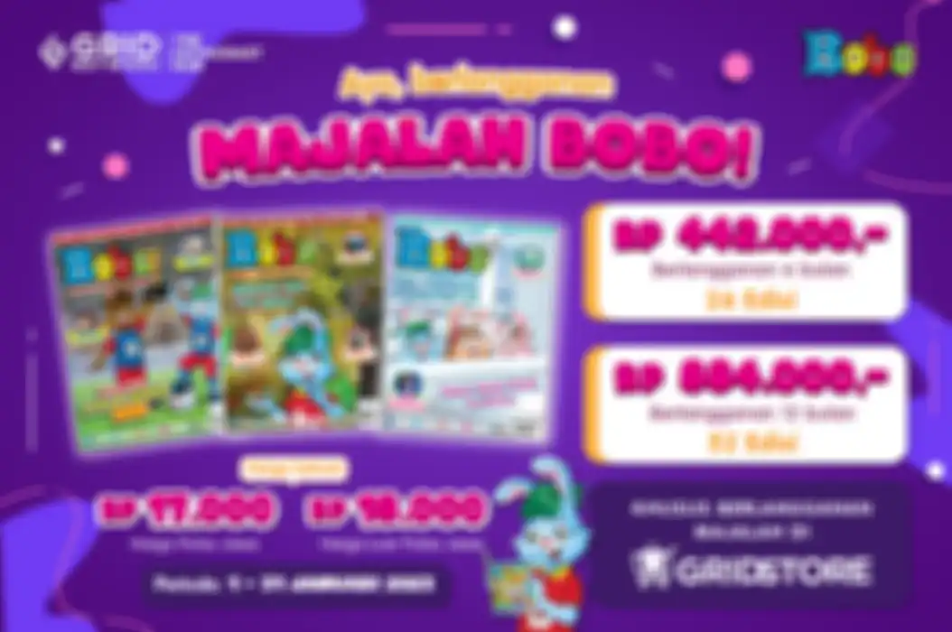 Langganan Majalah Bobo.