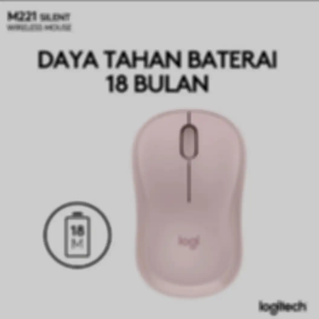 Promo harga mouse wireless Logitech M221 di Harbolnas 12.12