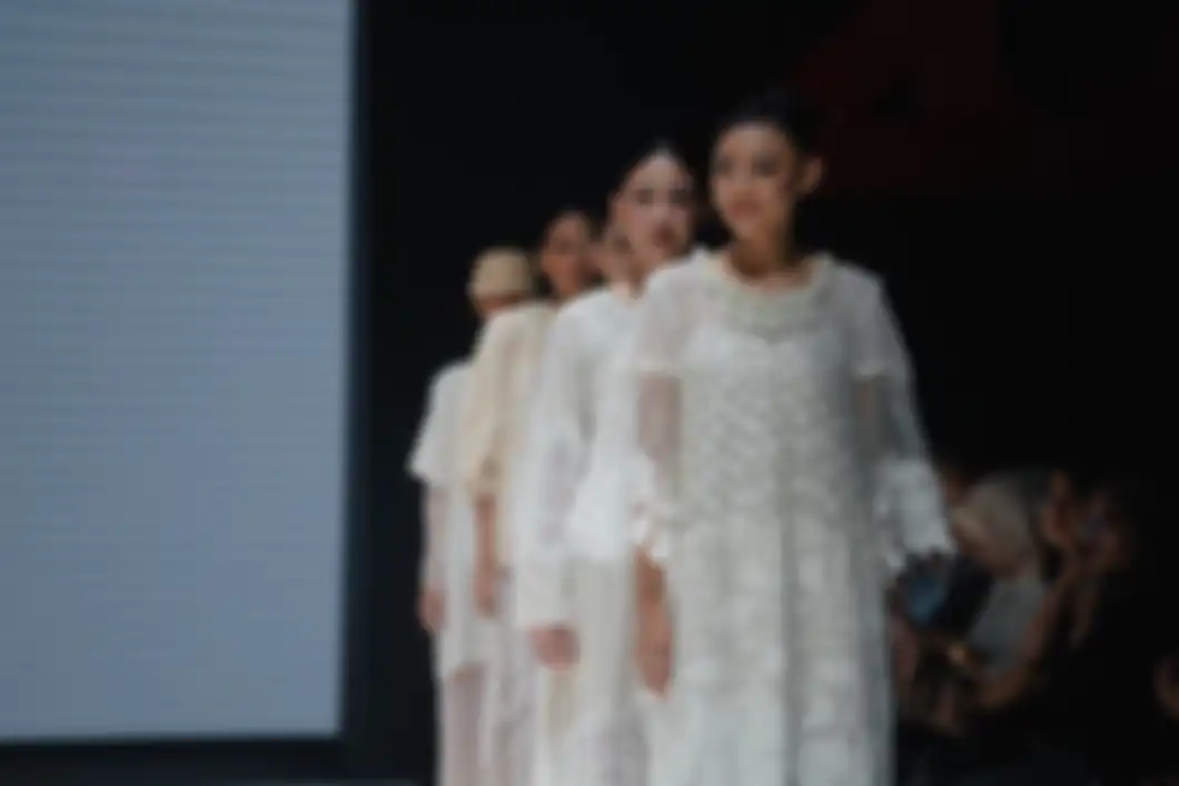 Koleksi dengan tema The Charm of Linen dari Harry Hasibuan di JF3 2024