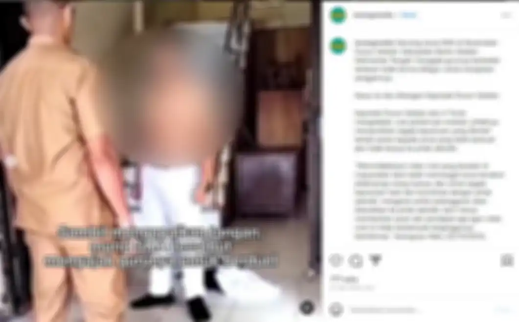 Viral video siswa tantang guru lantaran tak terima ditegur saat di sekolah.