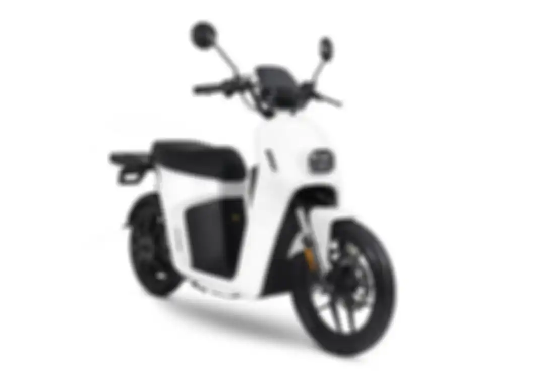 Tampilan motor listrik Charged Maleo