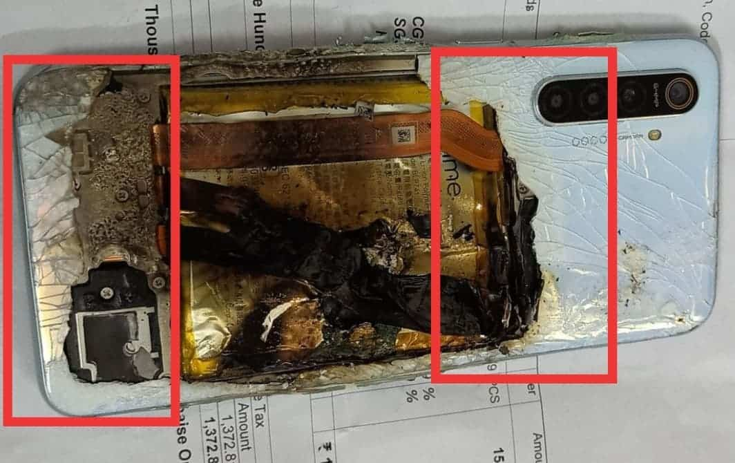realme XT meledak.