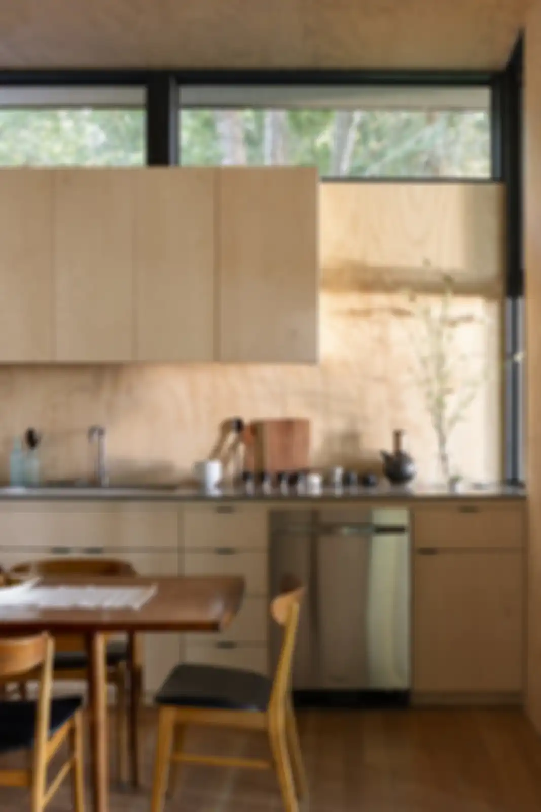 inspirasi dapur bernuansa kayu
