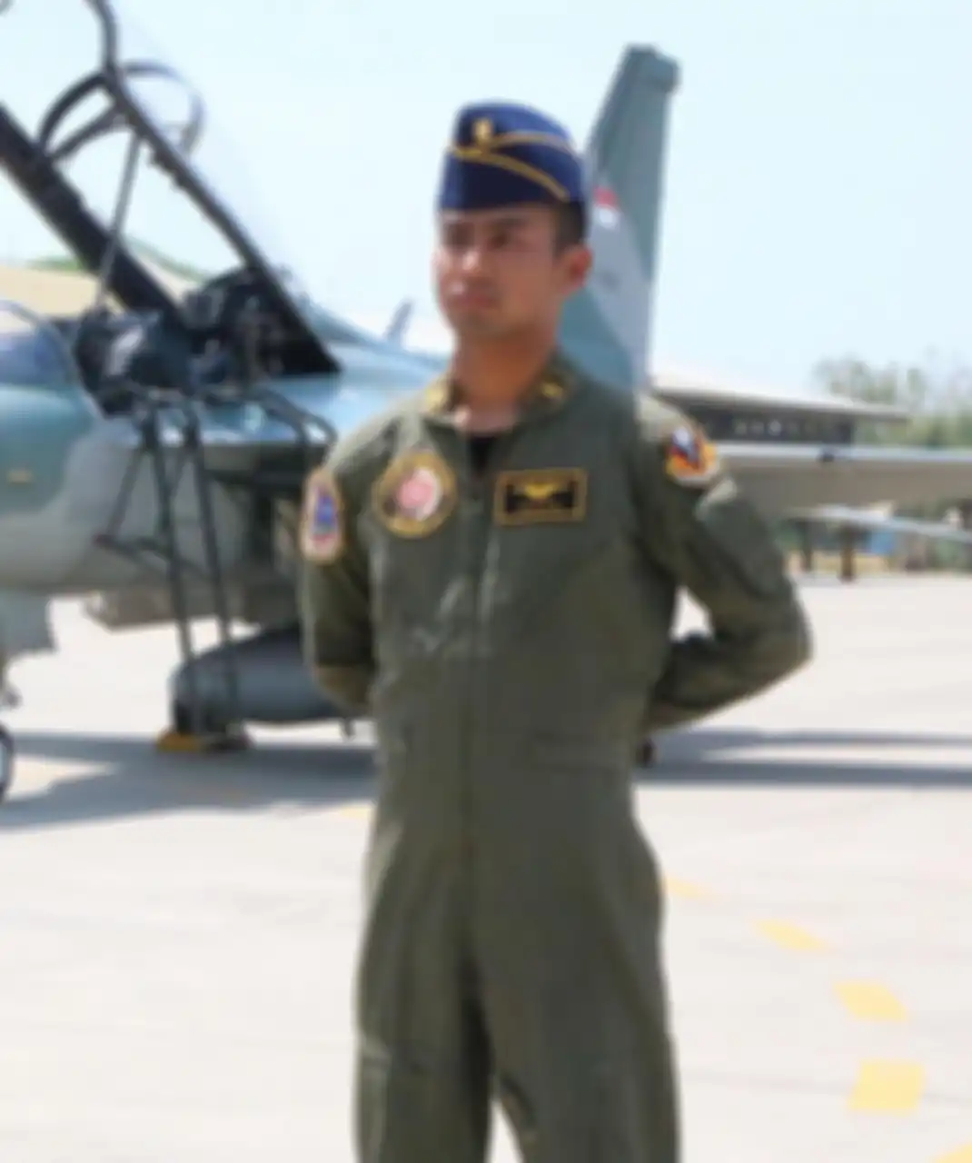 Pilot pesawat tempur T-50i Golden Eagle TT-5009 Lettu Pnb Allan Syafitra Indra Wahyudi ernyata pemilik gelar mentereng ini. Foto lawasnya beredar.