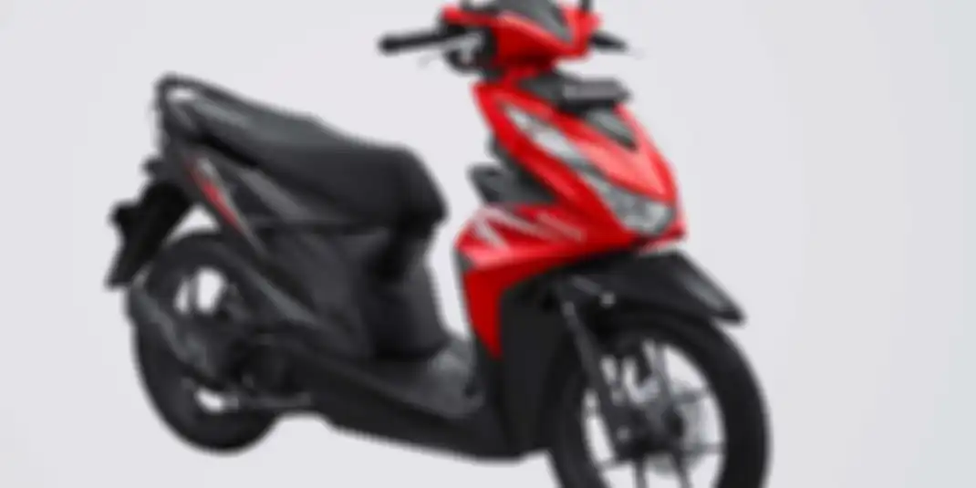 All New Honda BeAT Sporty Red Black