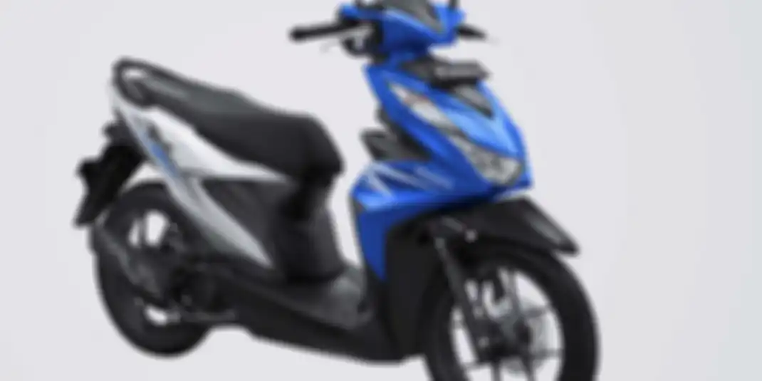 All New Honda BeAT Sporty White Blue