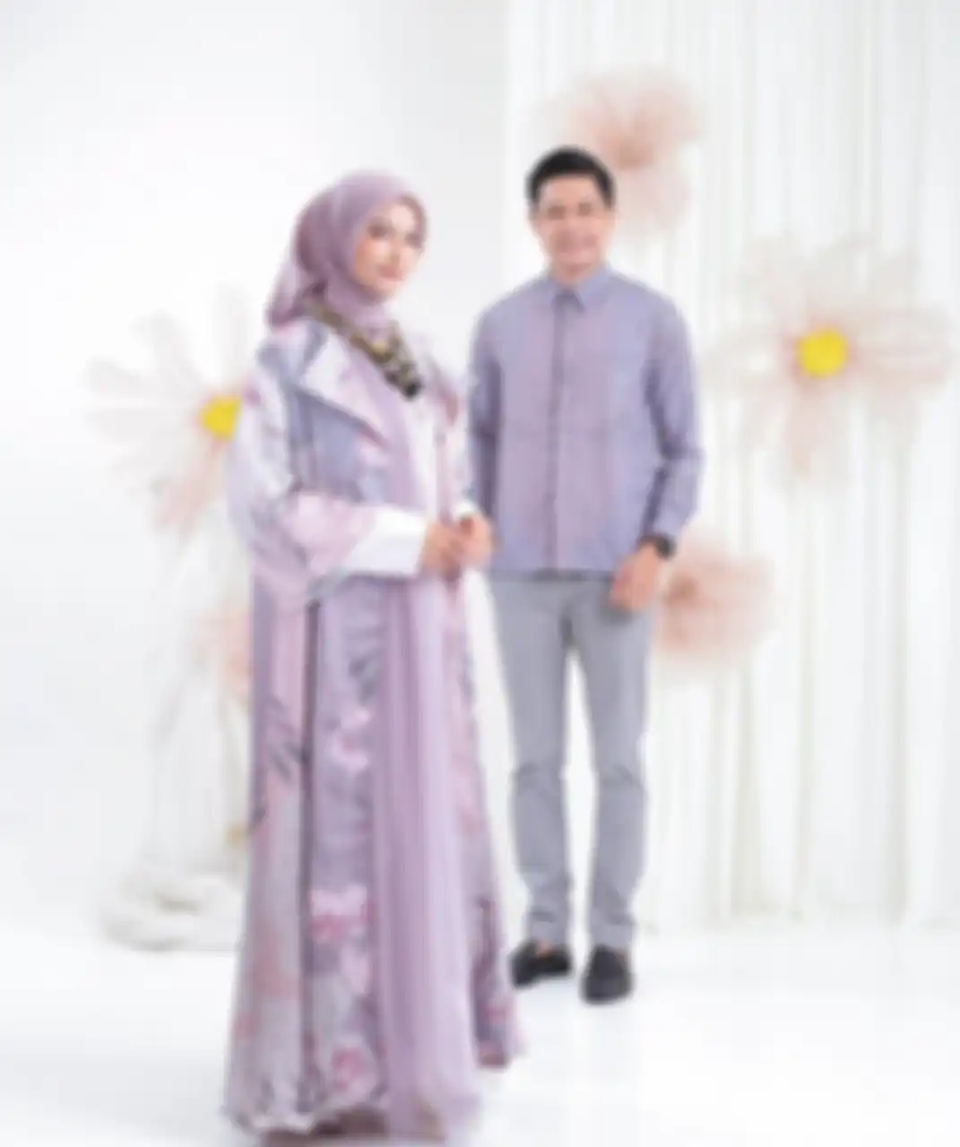 Baju lebaran 2024 warna mauve