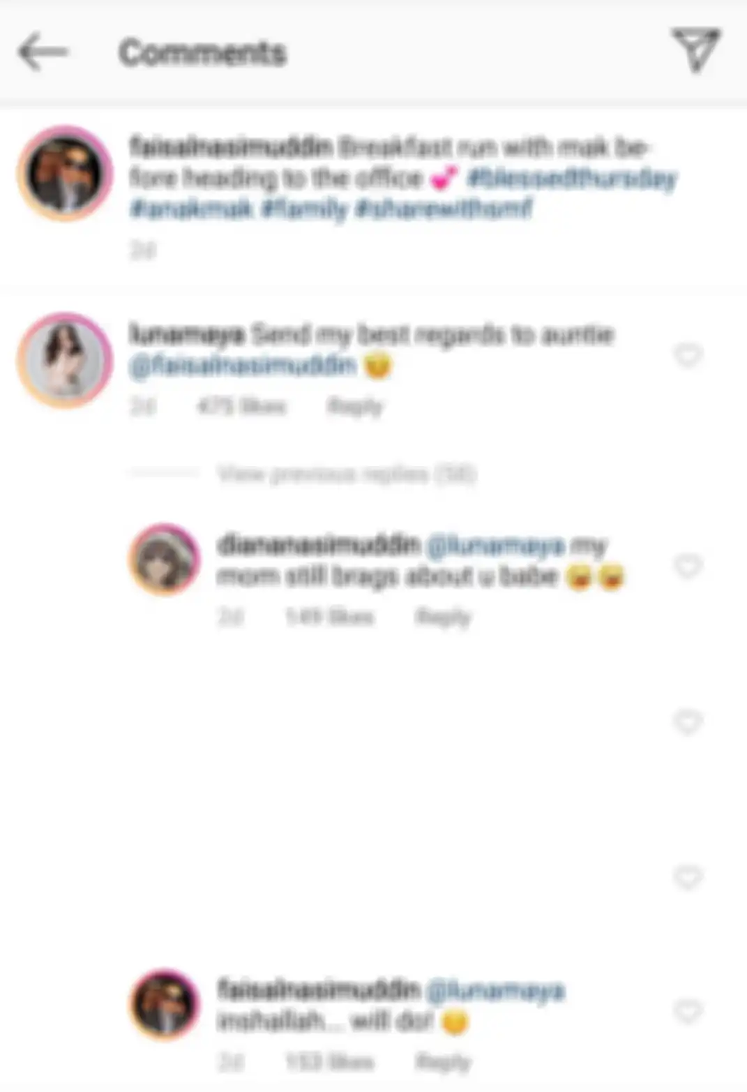Saudara Kandung Faisal Nasimuddin Membalas Komentar Luna Maya