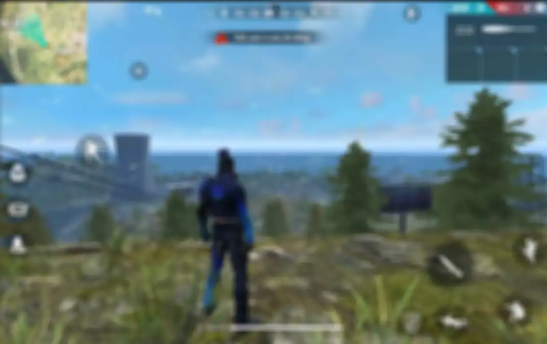 Tampilan gameplay Free Fire MAX.